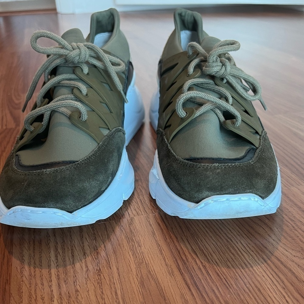 Ps821 Bolt Chunky Python Leather Suede Neoprene S… - image 3